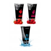 Набор из 3 лубрикантов JUJU (увлажняющий, клубника, малина) - JuJu - купить с доставкой в Челябинске