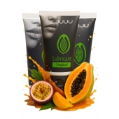 Набор из 3 съедобных лубрикантов JUJU со вкусом тропических фруктов - JuJu - купить с доставкой в Челябинске