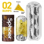 Мастурбатор Tenga Spinner DX 02 Bumps - Tenga - в Челябинске купить с доставкой