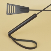 Черный кожаный стек «Сириус» - 60 см. - Sitabella - купить с доставкой в Челябинске