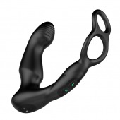 Черный двухмоторный массажер простаты Nexus Simul8 Wave Edition - Nexus Range - в Челябинске купить с доставкой