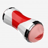 Двусторонний мастурбатор в колбе Power Grip Cup - вагина и ротик - Boys of Toys - в Челябинске купить с доставкой