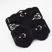 Фигурный набор для БДСМ-игр с узорами и золотистой фурнитурой - Crazy Handmade - купить с доставкой в Челябинске