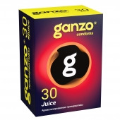 Ароматизированные презервативы Ganzo Juice - 30 шт. - Ganzo - купить с доставкой в Челябинске