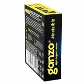 Супертонкие презервативы Ganzo Invisible - 15 шт. - Ganzo - купить с доставкой в Челябинске