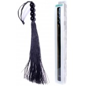 Черная силиконовая плеть - 37 см. - Boys of Toys - купить с доставкой в Челябинске