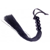 Черная силиконовая плеть - 37 см. - Boys of Toys - купить с доставкой в Челябинске