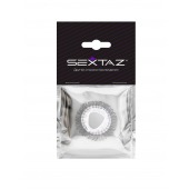 Эластичное эрекционное кольцо с длинными черными «ресничками» - Sextaz - в Челябинске купить с доставкой
