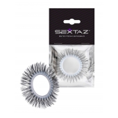 Круглое эрекционное кольцо с длинными «ресничками» - Sextaz - в Челябинске купить с доставкой