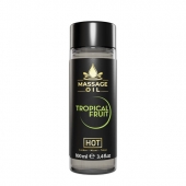 Массажное масло c ароматом тропических фруктов Massage Oil - 100 мл. - HOT - купить с доставкой в Челябинске
