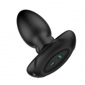 Черная анальная вибровтулка Nexus Beat - 10,8 см. - Nexus Range