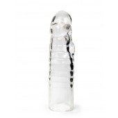 Прозрачная закрытая насадка на член - 15 см. - Sex Expert - в Челябинске купить с доставкой