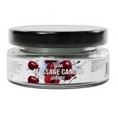 Массажная свеча «Спелая вишня» - 50 мл. - SGAN - купить с доставкой в Челябинске