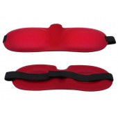 Красная глухая маска на резинке - Sitabella - купить с доставкой в Челябинске