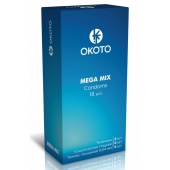 Презервативы OKOTO Mega Mix - 18 шт. - Sitabella - купить с доставкой в Челябинске