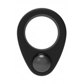 Черное эрекционное кольцо Cockring Single Weight - Dream Toys - в Челябинске купить с доставкой