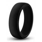 Черное эрекционное кольцо Silicone Go Pro Cock Ring - Blush Novelties - в Челябинске купить с доставкой