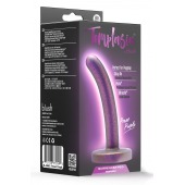 Фиолетовая насадка с гладкой поверхностью Surrender 4.75 Inch Beginner Pegging Dildo - 12 см. - Blush Novelties - купить с доставкой в Челябинске