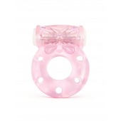 Розовое эрекционное виброкольцо с бабочкой - 1137 - в Челябинске купить с доставкой
