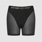 Трусики-шорты для фиксации насадок Strap-on-me Harness Lingerie Halo - size L - Strap-on-me - купить с доставкой в Челябинске