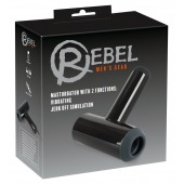 Черный мастурбатор с удобной ручкой Masturbator with 2 Functions - Orion - в Челябинске купить с доставкой