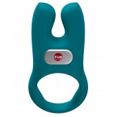 Зеленое эрекционное виброкольцо Nos - Fun Factory - в Челябинске купить с доставкой