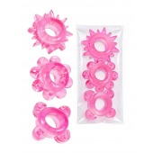 Комплект из 3 розовых эрекционных колец - Erowoman-Eroman - в Челябинске купить с доставкой