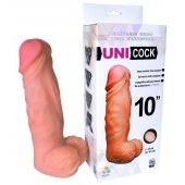 Фаллическая насадка Харнесс UNICOCK 10  - 25 см. - LOVETOY (А-Полимер) - купить с доставкой в Челябинске