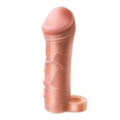 Фаллоудлинитель с кольцом COCK size M - 15 см. - LOVETOY (А-Полимер) - в Челябинске купить с доставкой