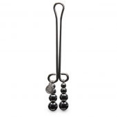 Зажим для клитора с бусинами Just Sensation Beaded Clitoral Clamp - Fifty Shades of Grey - купить с доставкой в Челябинске