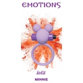 Сиреневое эрекционное виброколечко Emotions Minnie - Lola Games - в Челябинске купить с доставкой