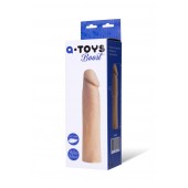 Реалистичная насадка с ярко выраженной головкой - 16,5 см. - A-toys - в Челябинске купить с доставкой