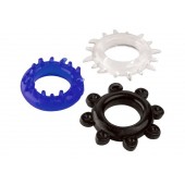 Набор из 3 разноцветных эрекционных колец - A-toys - в Челябинске купить с доставкой