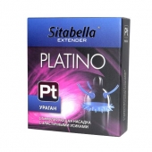 Стимулирующая насадка с усиками и шипиками Platino  Ураган - Sitabella - купить с доставкой в Челябинске