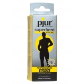 Спрей-пролонгатор длительного действия pjur SUPERHERO Strong Spray - 20 мл. - Pjur - купить с доставкой в Челябинске