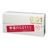 Супер тонкие презервативы Sagami Original 0.01 - 5 шт. - Sagami - купить с доставкой в Челябинске