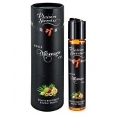 Массажное масло с ароматом экзотических фруктов Huile de Massage Gourmande Fruits Exotiques - 59 мл. - Plaisir Secret - купить с доставкой в Челябинске