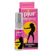 Возбуждающий женский спрей pjur MYSPRAY - 20 мл. - Pjur - купить с доставкой в Челябинске