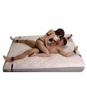 Бондаж для фиксации на кровати Frisky Bedroom Restraint Kit - XR Brands - купить с доставкой в Челябинске