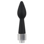 Чёрная анальная насадка для душа Anal Douche Rear Splash - Orion - купить с доставкой в Челябинске