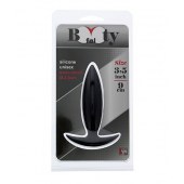 Чёрная мини-пробка для анальной стимуляции BOOTYFUL ANAL PLUG XTRA SMALL BLACK - 9 см. - Dream Toys