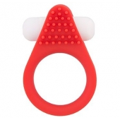 Красное эрекционное кольцо LIT-UP SILICONE STIMU RING 1 RED - Dream Toys - в Челябинске купить с доставкой