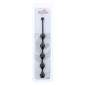 Чёрная анальная цепочка SEE YOU FIVE BEADS ANAL - 28,1 см. - Dream Toys