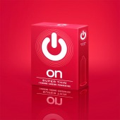 Супертонкие презервативы ON) Super Thin - 3 шт. - ON) - купить с доставкой в Челябинске