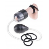 Комактная помпа-насос для головки Suck N’ Stroke Head Pump - Pipedream - в Челябинске купить с доставкой