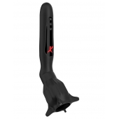 Чёрный вибростимулятор для головки члена с эффектом всасывания Vibrating Roto-Sucker - Pipedream - в Челябинске купить с доставкой