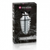 Анальный плаг для электростимуляции Hector Helix Buttplug L - 11,5 см. - MyStim - купить с доставкой в Челябинске