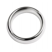 Металлическое эрекционное кольцо размера L - ToyFa - в Челябинске купить с доставкой