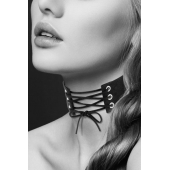 Оригинальный ошейник-чокер со шнуровкой - Bijoux Pour Toi - купить с доставкой в Челябинске