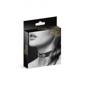 Узенький ошейник из полиуретана с кольцом - Bijoux Pour Toi - купить с доставкой в Челябинске